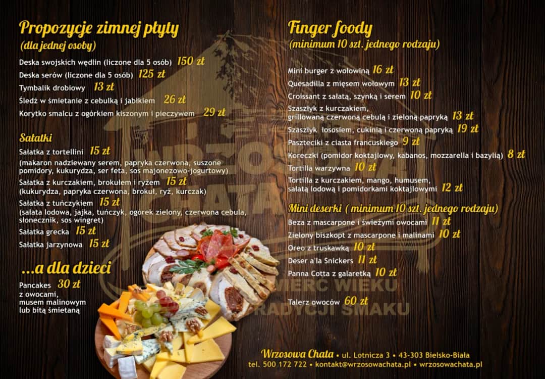 Wrzosowa Chata Bielsko-Biała: Czy warto? Menu, Wesela, Opinie Wrzosowa Chata Bielsko-Biała: Czy warto? Menu, Wesela, Opinie