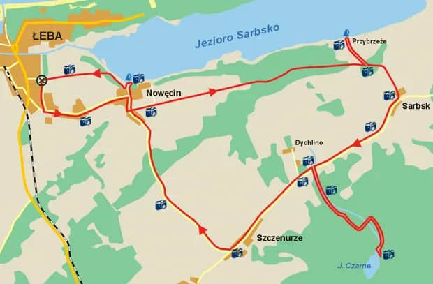 Najpiękniejsze trasy rowerowe w Łebie: poznaj 4 malownicze szlaki