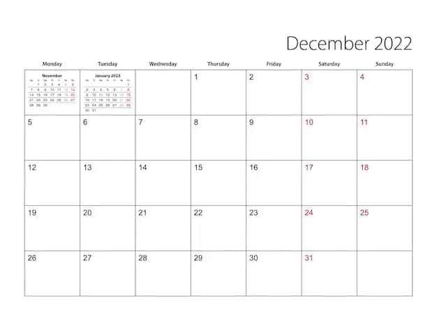 Grudzień z kalendarzem - wyniki trójki w różnych kolorach