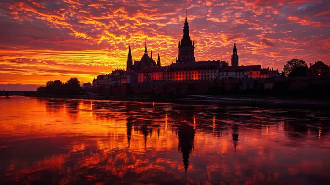 Zachód Słońca w Toruniu: Gdzie Obejrzeć Najpiękniejszy Widok na Miasto?